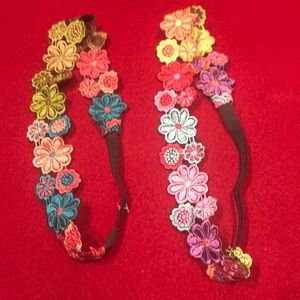 2 hair bands/head bands